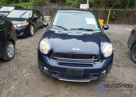 2016 Mini Countryman Cooper S из США, поврежденный, VIN WMWZC5C56GWU02063